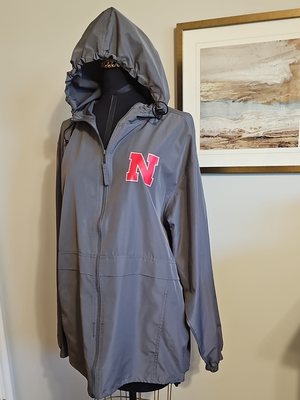 Nebraska Cornhusker Rain Jacket